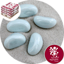 Glass Stones - Opal White